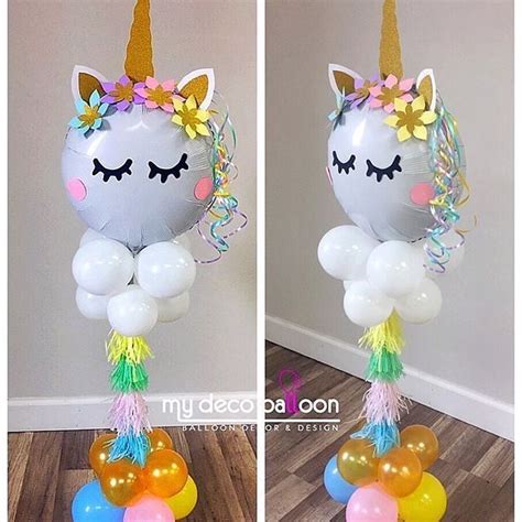 Unicorn Themed Birthday Party Unicorn Balloon Unicorn Theme Party