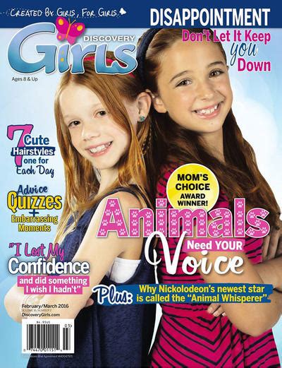 Discovery Girls Discovery Girls Magazine Discovery Girls Magazine