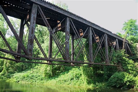 Lehigh Valley Bridge Pratt Deck Truss Easton Pa