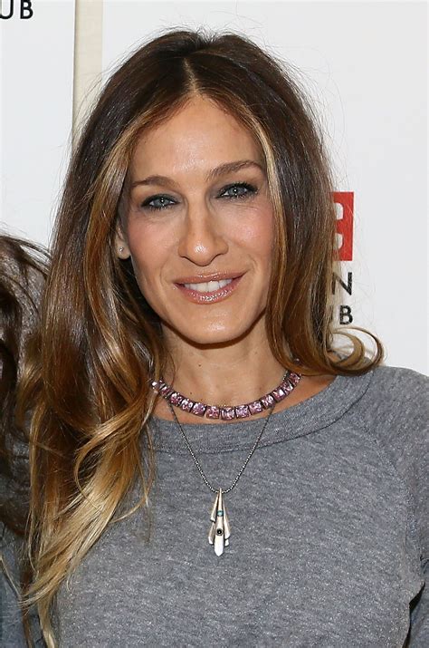 4c coily ziggly face shape of hairstyle: Sarah Jessica Parker (With images) | Ombre hair color ...