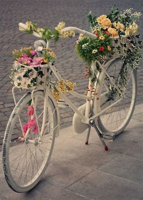 927 Best Bikes With Lovely Flowers Images On Pinterest
