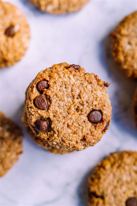 Oatmeal Cookie Recipe With Chocolate Drops Klara`s Life Rezept Haferflocken Kekse Vegane