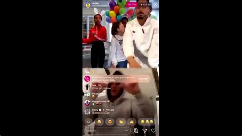Justin Bieber Dancing Yummy With Rapper Diddy Via Instagram Live To
