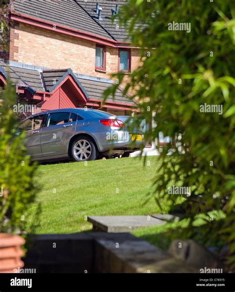 Car Parked Outside House Hi Res Stock Photography And Images Alamy