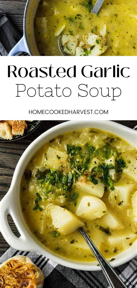 Roasted Garlic Potato Soup Artofit