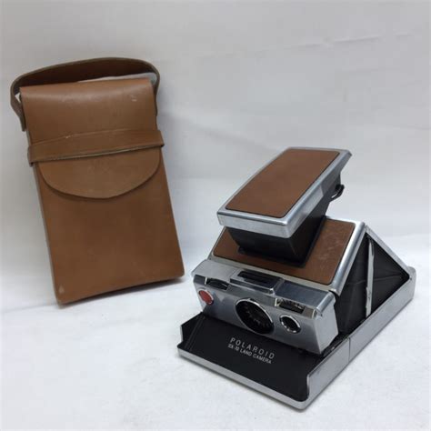 Vintage Polaroid Land Camera Sx 70 With Case Milton Wares