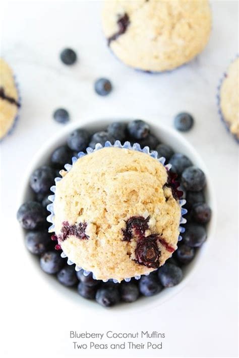 Blueberry Coconut Muffins Coconut Muffin Recipe