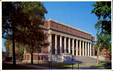 Widener Library 1915 Harvard University Cambridge Ma