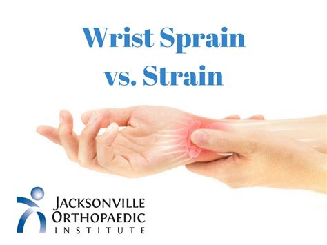 Wrist Sprain Vs Strain