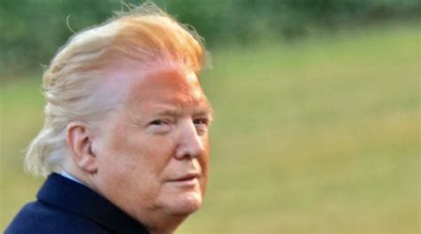 Trump Has Shared The Unflattering Photo Of His Two Toned Face