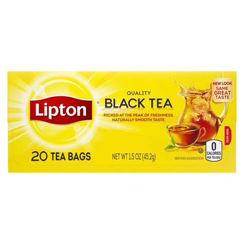 Lipton Americas Favorite Tea Black Tea Tea Bags 20 Ct