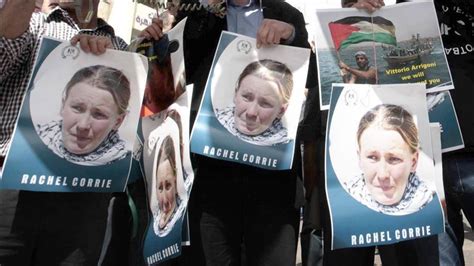American Hero Rachel Corrie Killed By Israel Remembered Turkishpress