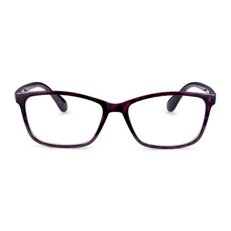 read optics purple tortoiseshell reading glasses 1 to 3 5