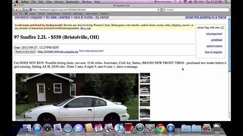 ohio craigslist cars and trucks for sale car sale and rentals