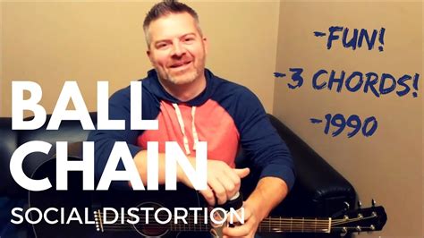 ball and chain social distortion beginner guitar lesson youtube