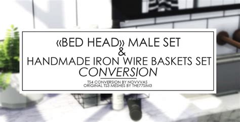 Beauty Products Male And Iron Wire Baskets Sets Conversion Fixed At