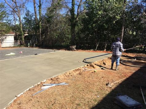 Garage Concrete Slab