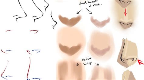 The line of the nasal bridge can be of various forms, you can see this in the drawing from the artists of drawingforall.net below. Anime Nose Drawing at GetDrawings | Free download