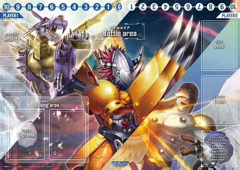 Digivolve an unstoppable digimon of your very own to take on all comers! Digimon Card Game Launches! Promotional Playmat, Memory Gauges, & Omegamon Booster Set 1 Card ...