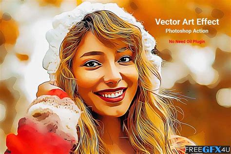 Download Vector Art Effect Photoshop Action Luckystudio4u
