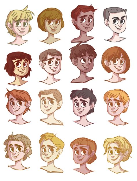 Boy Hairs By ~snarkies On Deviantart Boy Hair Drawing How To Draw