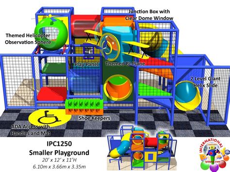 International Play Designs Manufactures Installs Commercial Indoor