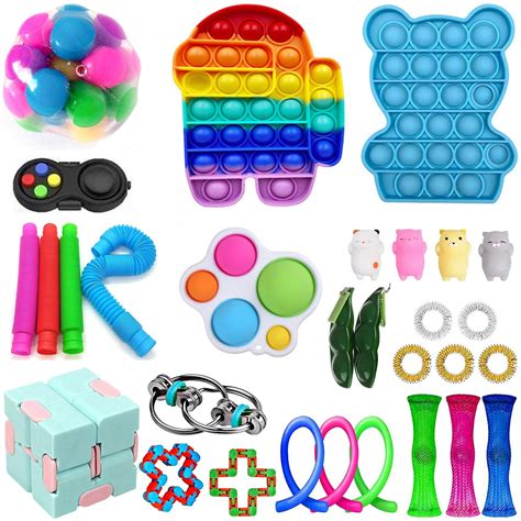 Loliuicca Sensory Fidget Toys Pack For Kids Or Adults Figetget Toys