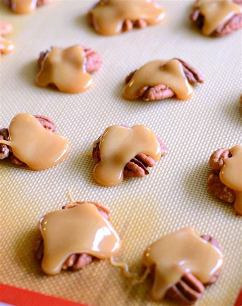 Turtle cookies are delicious chocolate cookies, rolled in pecans, filled with melted caramel and turtle cookies. Turtle Candy | Recipe | Caramel pecan, Candy recipes ...