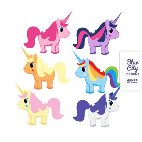 Einhorn clipart 60 dateien dies ist ein instant digital download und kein physical druck this adorable free hand drawn unicorn clip art is available for personal and commercial use! Unicorn Clip Art Clipart Graphics for Personal by StarCityDesigns