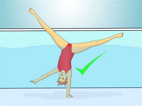 How To Do A Handstand In The Pool With Pictures Wikihow