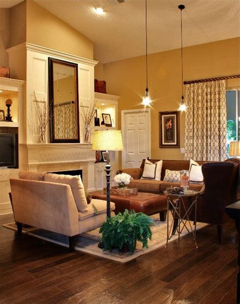 43 Cozy And Warm Color Schemes For Your Living Room Brown Living Room
