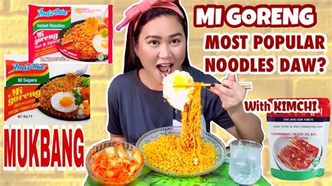 Eating Indomie Mi Goreng For The First Time Mukbang Philippines Youtube