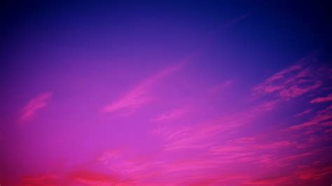 Purple Sky 3d Nature
