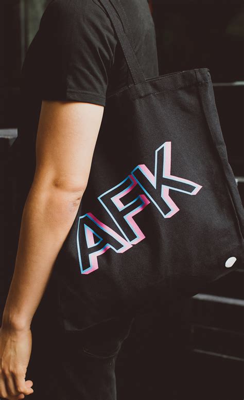 Afk Tote Bag Insert Coin Clothing