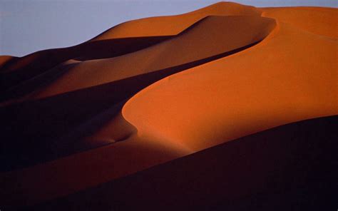 Download Wallpaper 1440x900 Desert Sand Dunes Mountains Lines