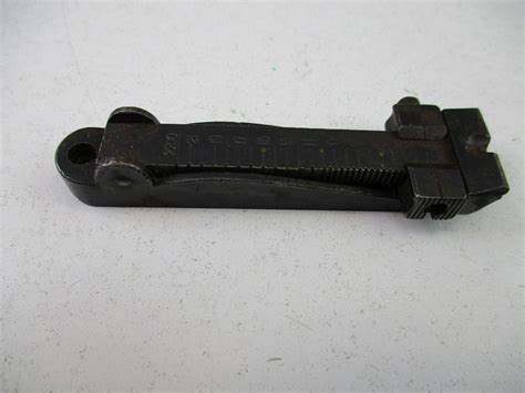 Mauser Rear Sight With Base Switzers Auction And Appraisal Service