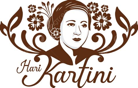 Saudação Hari Kartini Line Arte Ilustra Png Hari Kartini Indonésia
