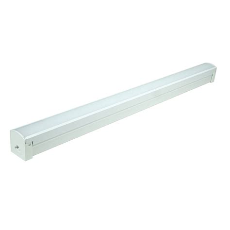 24w 2 Led Connectable Strip 4000k White Finish 120v Bulbamerica