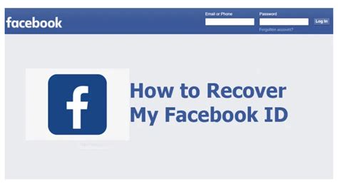 How To Recover My Facebook Id What You Need To Recover Your Facebook