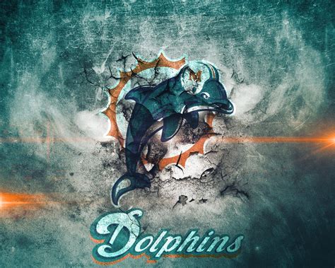 Miami dolphins iphone wallpaper 2013 , miami dolphins new logo. Miami Dolphins Logo Wallpaper - WallpaperSafari