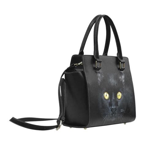 Black Cat Shoulder Handbag Black Cat Ts Customize Your Etsy