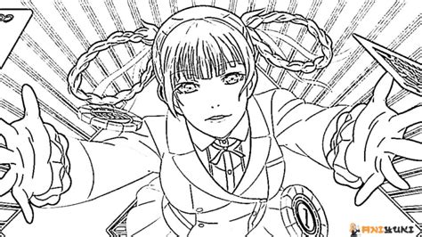 Kakegurui Coloring Pages Printable For Free Download