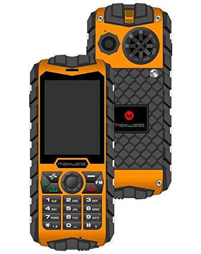 Rugged Cell Phone Unlocked 2g Gsm Waterproof Shockproof Maxwest Ranger