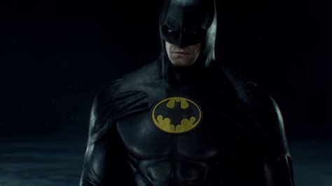 Batman Arkham Knight Batman 1989 Michael Keaton Costume Youtube
