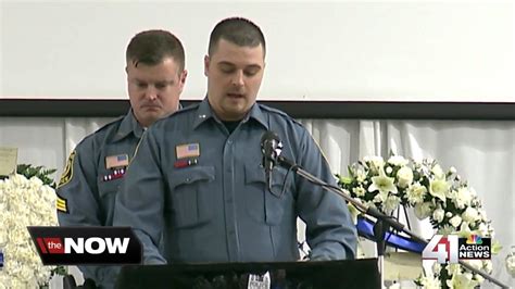 funeral held for ofc christopher ryan morton youtube
