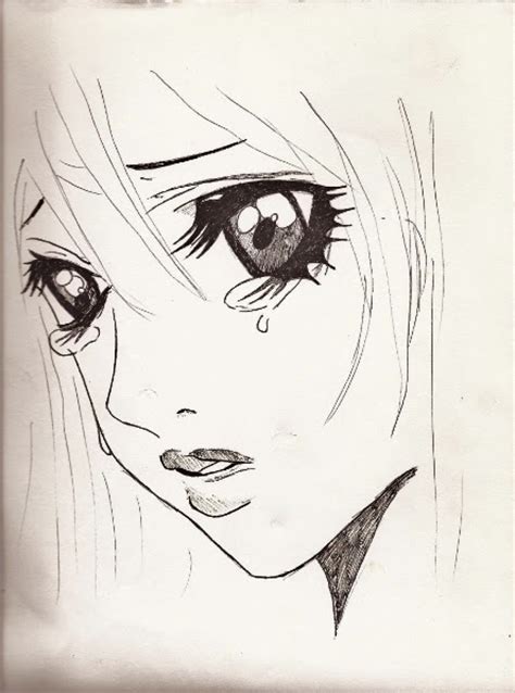 Imagenes De Animes Tristes Para Dibujar Imagui