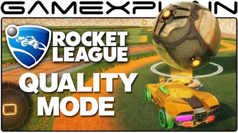 Taking Rocket Leagues New 30fps Quality Mode Out For A Test Drive
