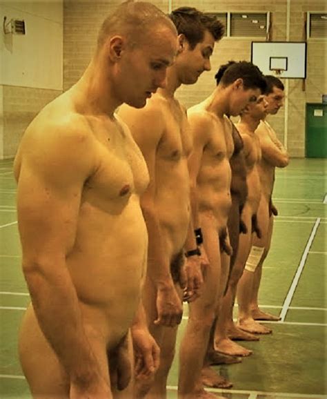 Naked Nice Guys Cock Show Foreskin Sportsman Outdoor Nude