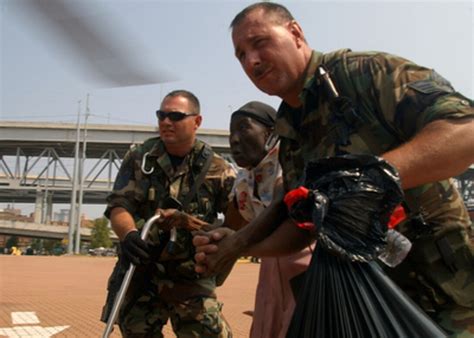 Us Air Force And Navy Medical Personnel Lead A Hurricane Katrina
