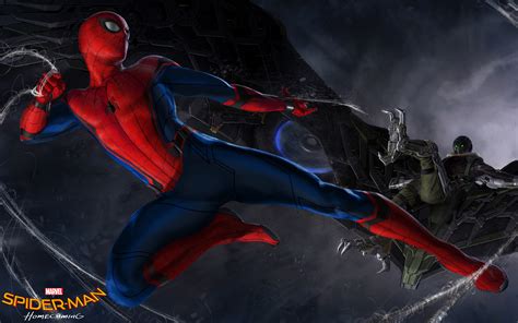 Spider Man Homecoming Concept Wallpapers Hd Wallpapers